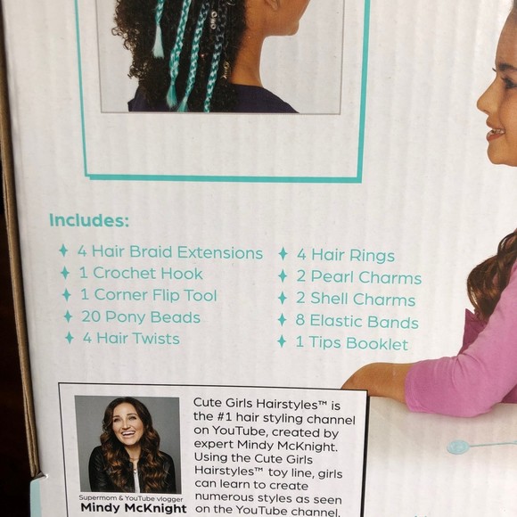 CGH Cute Girls Hairstyles Festival Hair Crochet Kit - Picture 3 of 7